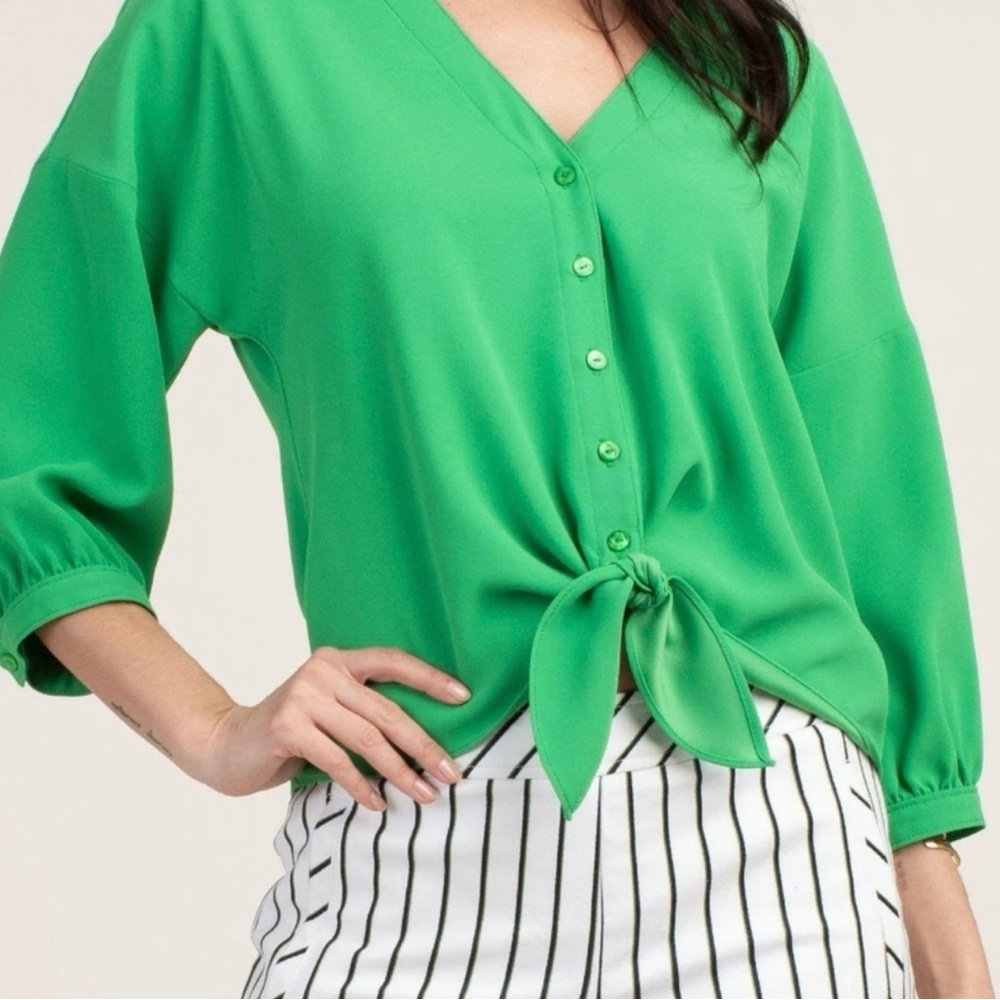 Trina Turk Utopia Tie Top